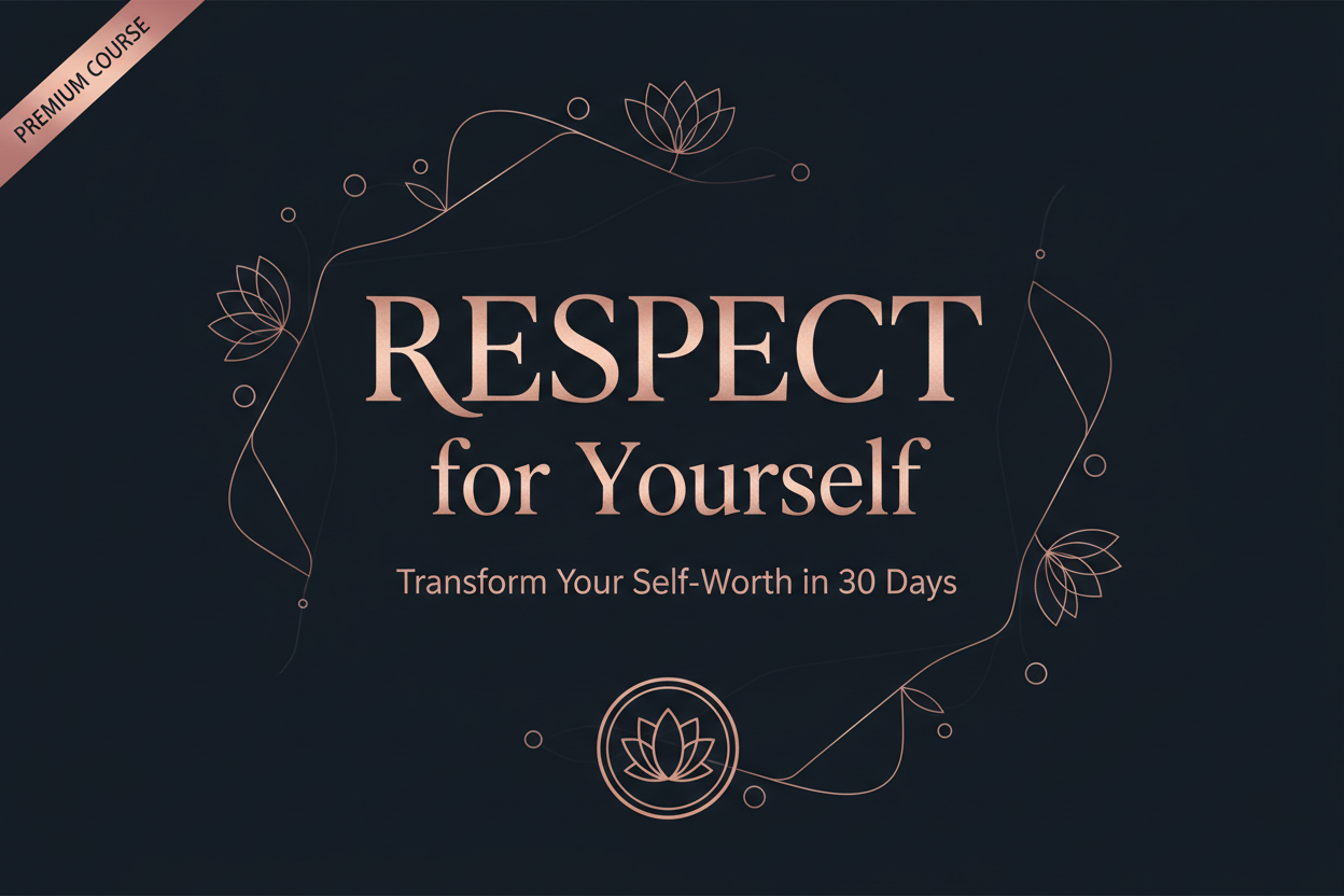 RESPECT for Yourself – Course Cover